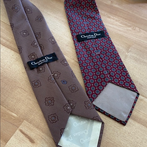 Set of 2 Christian Dior tie - Picture 3 of 12